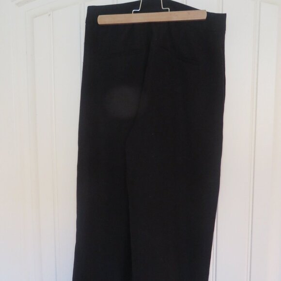 DEX Black Crop Pants Wide Leg XS (K478) - Picture 4 of 7